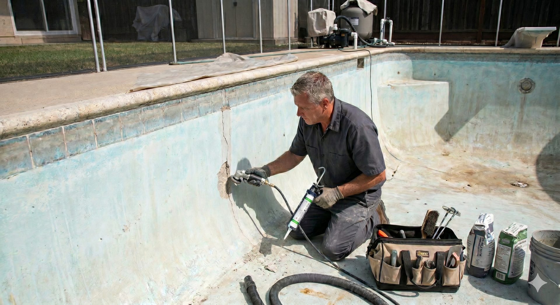Pool structural repairs